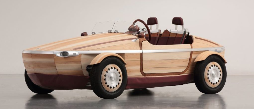 wooden roadster